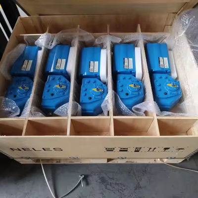 Stock Neles K Series Limit Switch Duplo Ação B1 Valmet Tipo de pistão Quarter Turn Actuadores Pneumáticos com válvula de bola