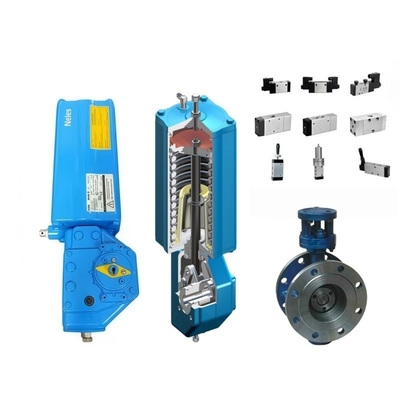 Stock Neles K Series Limit Switch Duplo Ação B1 Valmet Tipo de pistão Quarter Turn Actuadores Pneumáticos com válvula de bola