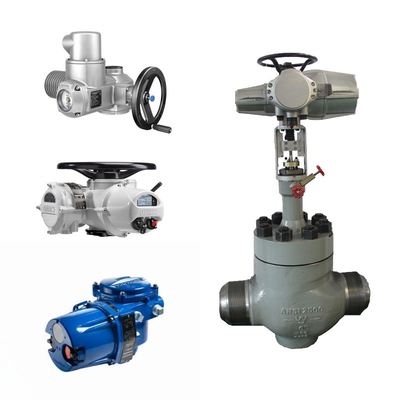 Fabrica de válvulas de controlo eléctricas chinesa Fabricante OEM Auma Rotork Limitorque Actuador de válvulas eléctricas para controlo de fluxo