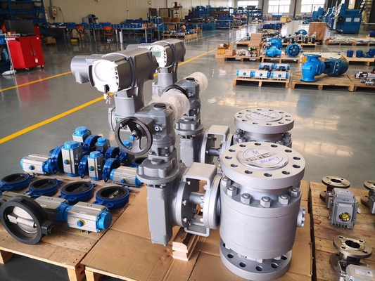 Auma SA Actuador Eléctrico E Controle AM Com Valva De Bola Valva De Controle Para Regulador De Gás Natural Chinês Skid