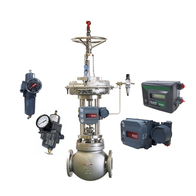 Regulador de filtro de ar Controlador de válvula digital DVC2000 DVC6200 Fisher Pneumático de um só assento Posicionador de válvula de controle preço