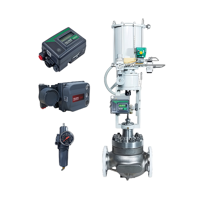 Regulador de filtro de ar Controlador de válvula digital DVC2000 DVC6200 Fisher Pneumático de um só assento Posicionador de válvula de controle preço