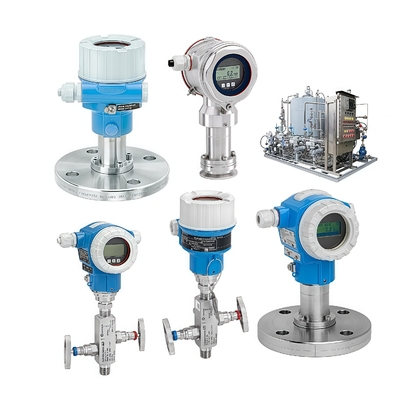 Endress Hauser PMC41 PMC51 PMC71 Sensor cerâmico E+H Gas líquido Transmissor de pressão digital para produtos farmacêuticos Alimentos
