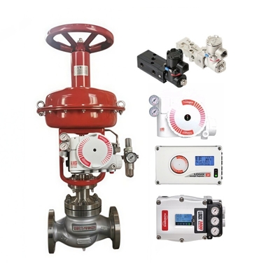 Fornecedor Válvula Pneumática Controladores de Válvula Digital Flowserve Logix 520MD 3200MD 3800 Posicionador Inteligente de Válvula de Controle