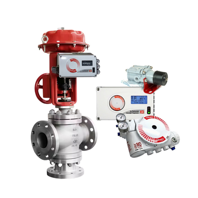 Fornecedor Válvula Pneumática Controladores de Válvula Digital Flowserve Logix 520MD 3200MD 3800 Posicionador Inteligente de Válvula de Controle