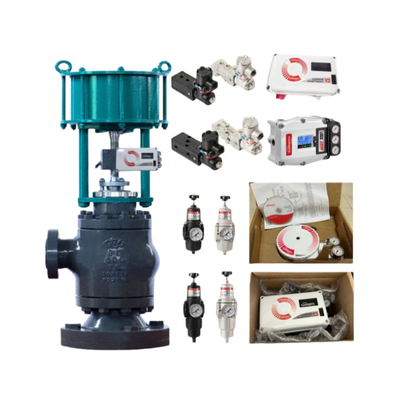 Fornecedor Válvula Pneumática Controladores de Válvula Digital Flowserve Logix 520MD 3200MD 3800 Posicionador Inteligente de Válvula de Controle