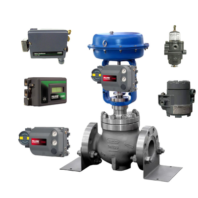 Nova válvula de controlo e posicionador FISHER DVC2000/DVC6200 Actuador pneumático Spirax PN9000 e outras peças de válvula