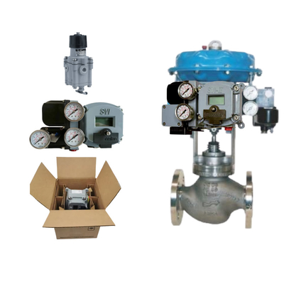 China Válvula de controle de diafragma pneumática personalizada Válvula Baker Hughes Posirioner 78-40 Regulador de ar Válvulas de controle Masoneilan