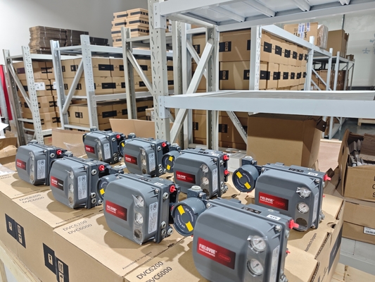 Fornecedor de Estoque Emerson Fisher Valve Positioner Controller DVC6200SIS F HC OEM China Fábrica de Válvulas de Controle Pneumático Fabricante