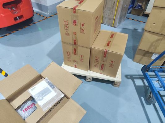 Válvula de controle de marca chinesa Válvula de esfera com rotor ROM Parto-torno de acionamento direto Atuadores elétricos com controles locais