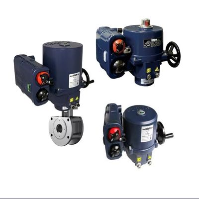 Válvula de controle de marca chinesa Válvula de esfera com rotor ROM Parto-torno de acionamento direto Atuadores elétricos com controles locais