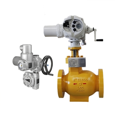Atuadores Elétricos Multivoltas AUMA SA e GS Novos em Folha Válvula de Controle de Fluxo Axial Elétrica de Grande Diâmetro Personalizada na China
