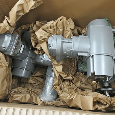 Atuadores Elétricos Multivoltas AUMA SA e GS Novos em Folha Válvula de Controle de Fluxo Axial Elétrica de Grande Diâmetro Personalizada na China