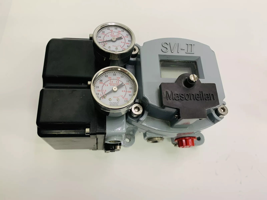 Original Masoneilan SVI2 Smart Valve Positioner China Pressão equilibrada válvula de controle de assento único para controle de processo
