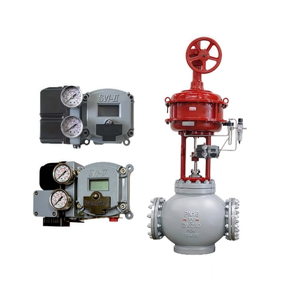 Original Masoneilan SVI2 Smart Valve Positioner China Pressão equilibrada válvula de controle de assento único para controle de processo