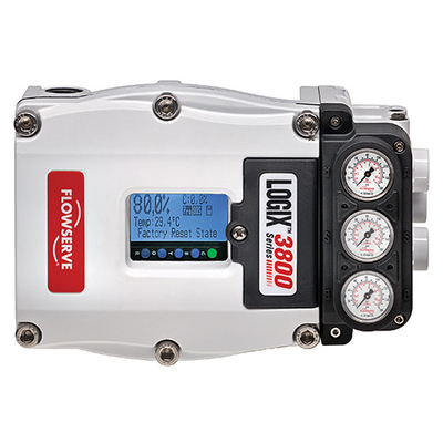 Posicionadores de Válvula Digital Industrial Flowserve Logix 3800 Válvula de Controle Reguladora de Alimentação Auxiliar para Central Elétrica