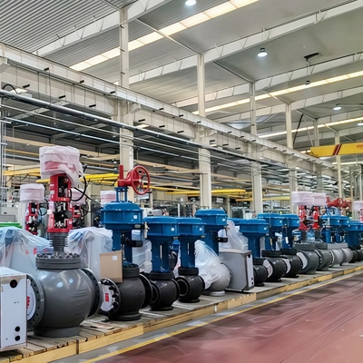 Posicionadores de Válvula Digital Industrial Flowserve Logix 3800 Válvula de Controle Reguladora de Alimentação Auxiliar para Central Elétrica