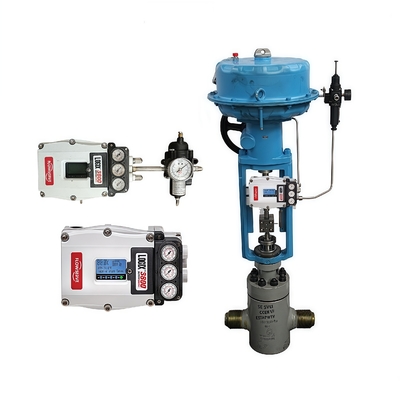 Posicionadores de Válvula Digital Industrial Flowserve Logix 3800 Válvula de Controle Reguladora de Alimentação Auxiliar para Central Elétrica