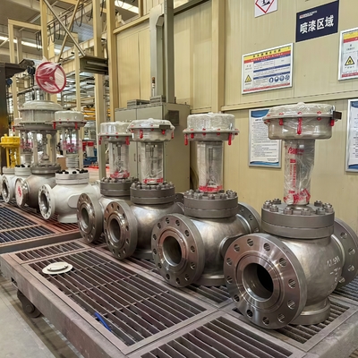 Neles ND7000 ND9000 Controlador de válvulas Posicionadores de válvulas de controle inteligente GNL Liquefação válvula criogênica de controle de alta pressão