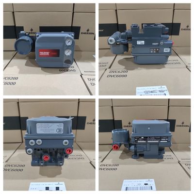 Válvula de controle digital pneumática chinesa com posicionador de válvula Fisher DVC6200 com regulador de filtro 67CFR