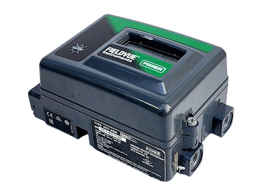 Válvula de controle de diafragma pneumática de alta temperatura Fisher DVC2000