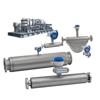 Medidores de caudal de Coriolis Krohne OPTIMASS 1400 Dispositivos de medição de caudal de líquidos e gases Medidores de caudal de massa de Coriolis para controle de processo