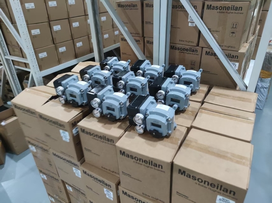 China válvula de controle de fluxo pneumático personalizado Masoneilan SVI1000 Valve Positioner BR400 Booster Relay 78-40 Regulador de filtro de ar