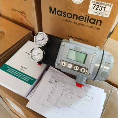 Masoneilan SVI1000 SVI2 SVI3 Posicionador de válvulas inteligentes Válvula de controle de assento único com diafragma pneumática revestida para indústria química