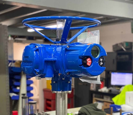Skid de Válvula de Pressão da China Atuador de Válvula Elétrica Personalizado Limitorque MX QX Válvula de Controle de Fluxo Elétrica