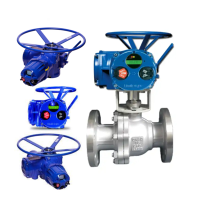 Skid de Válvula de Pressão da China Atuador de Válvula Elétrica Personalizado Limitorque MX QX Válvula de Controle de Fluxo Elétrica