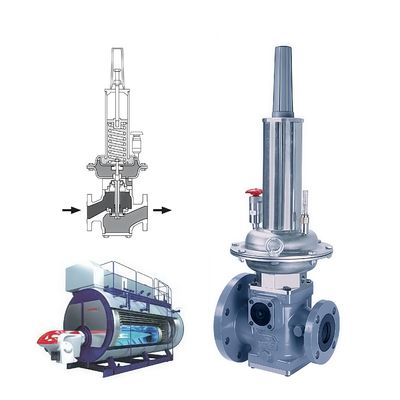 Emerson Fisher LS200 Regulador de pressão automático de gás natural industrial