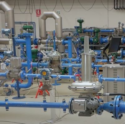 Válvula de controle de pressão de óleo e gás Regulador de pressão de gás Fisher de operação direta