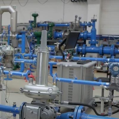 Válvula de controle de pressão de óleo e gás Regulador de pressão de gás Fisher de operação direta