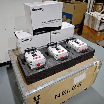 Flowserve Logix 3800 3821-34EA-D43L Posicionadores digitais de válvulas Controle de fluxo