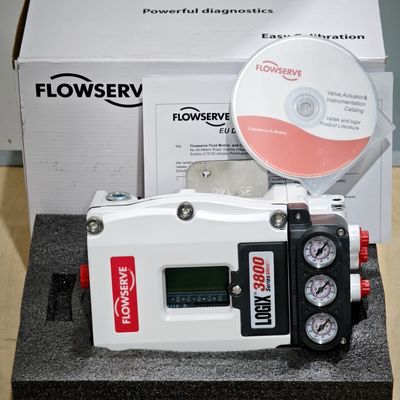 Flowserve Logix 3800 3821-34EA-D43L Posicionadores digitais de válvulas Controle de fluxo
