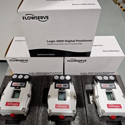 Flowserve Logix 3800 3821-34EA-D43L Posicionadores digitais de válvulas Controle de fluxo