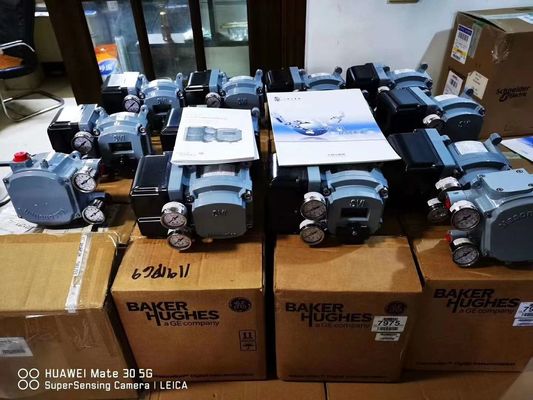 Masoneilan SVI2 válvula de controlo de globo com posicionador pneumático 3/4-8"