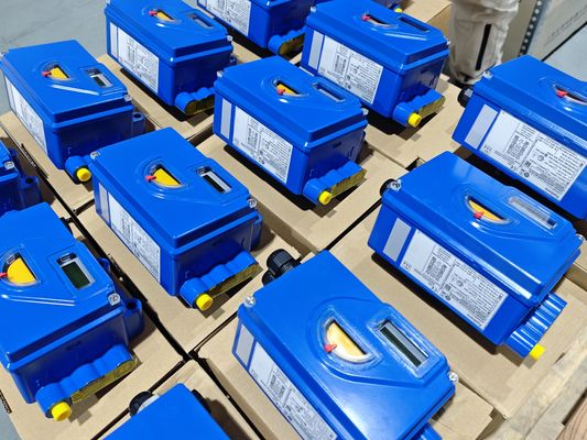 Autodiagnóstico avançado e posicionador de válvula de controlo de entrada IP66 para controlo preciso da pressão de alimentação
