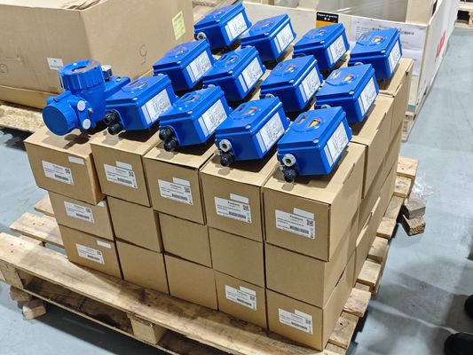 Autodiagnóstico avançado e posicionador de válvula de controlo de entrada IP66 para controlo preciso da pressão de alimentação