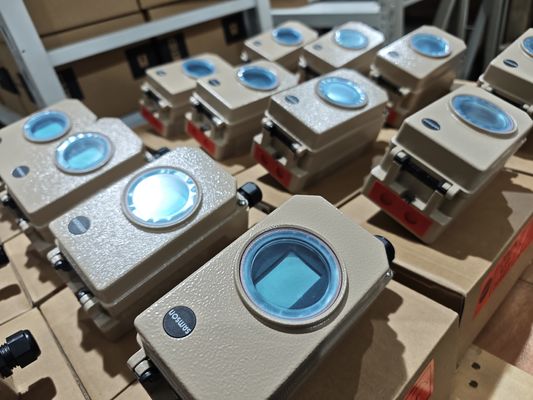 Válvula de bola de controle pneumático chinês com Samson 3730 3731 Valve Positioner e 3963 Solenoid Valve com stock