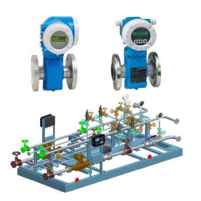 Novos skids de processo químico e medidor de vazão eletromagnético Endress+Hauser Proline Promag P 300 E+H 5P3B25 5P3B40