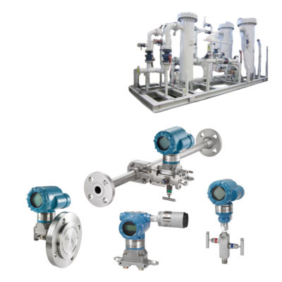 Rosemount 3051 Transmissor de pressão coplanar Medição de pressão diferencial inteligente e confiável
