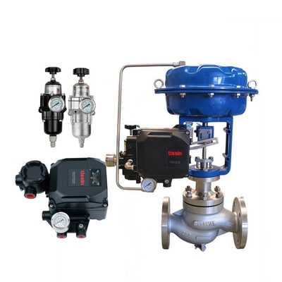 Posicionador eletropneumático de ação simples Tissin TS600 para válvula de controle pneumática