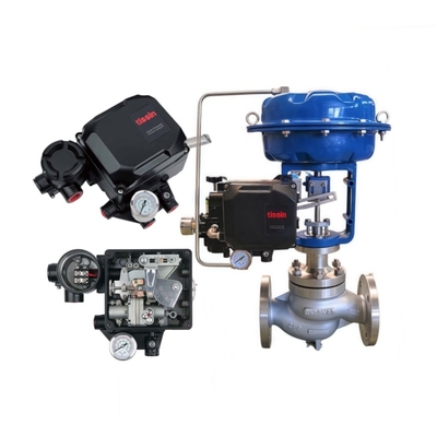 Posicionador eletropneumático de ação simples Tissin TS600 para válvula de controle pneumática