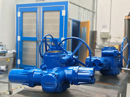 Válvulas Borboleta Elétricas Flowserve Limitorque MX Atuador Elétrico Multivoltas Inteligente Não Intrusivo
