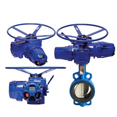 Válvulas Borboleta Elétricas Flowserve Limitorque MX Atuador Elétrico Multivoltas Inteligente Não Intrusivo