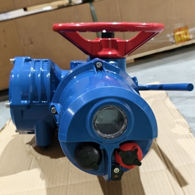 Valva de porta elétrica industrial inteligente Peckwomy Série PWMON Multi-turn Actuador de válvula elétrica Controle automático