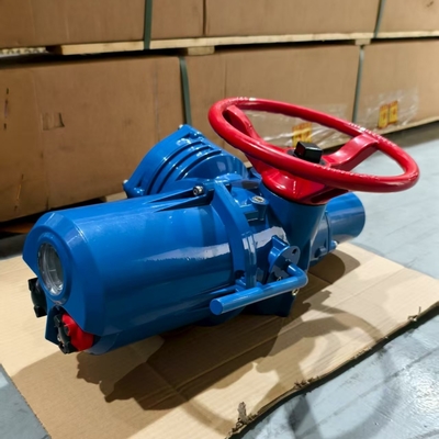 Valva de porta elétrica industrial inteligente Peckwomy Série PWMON Multi-turn Actuador de válvula elétrica Controle automático