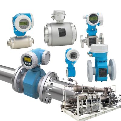 E+H Fluid Water Digital Flowmeter Endress Hauser Fornecedor de Fluxómetros Electromagnéticos Industriais