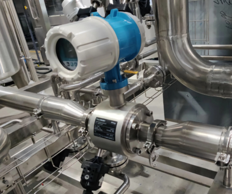 Endress Hauser Proline Promag W Medidor de fluxo eletromagnético E+H Promag P Indústria alimentar Eter de fluxo magnético higiénico